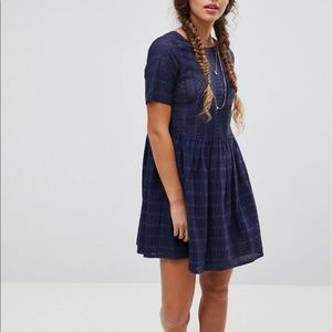 *NEW* Mini Smock Dress In Broderie